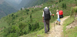 Trekking in Kanatal
